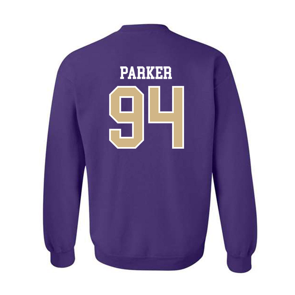 Washington - NCAA Football : Jayvon Parker - Sports Shersey Crewneck Sweatshirt-1