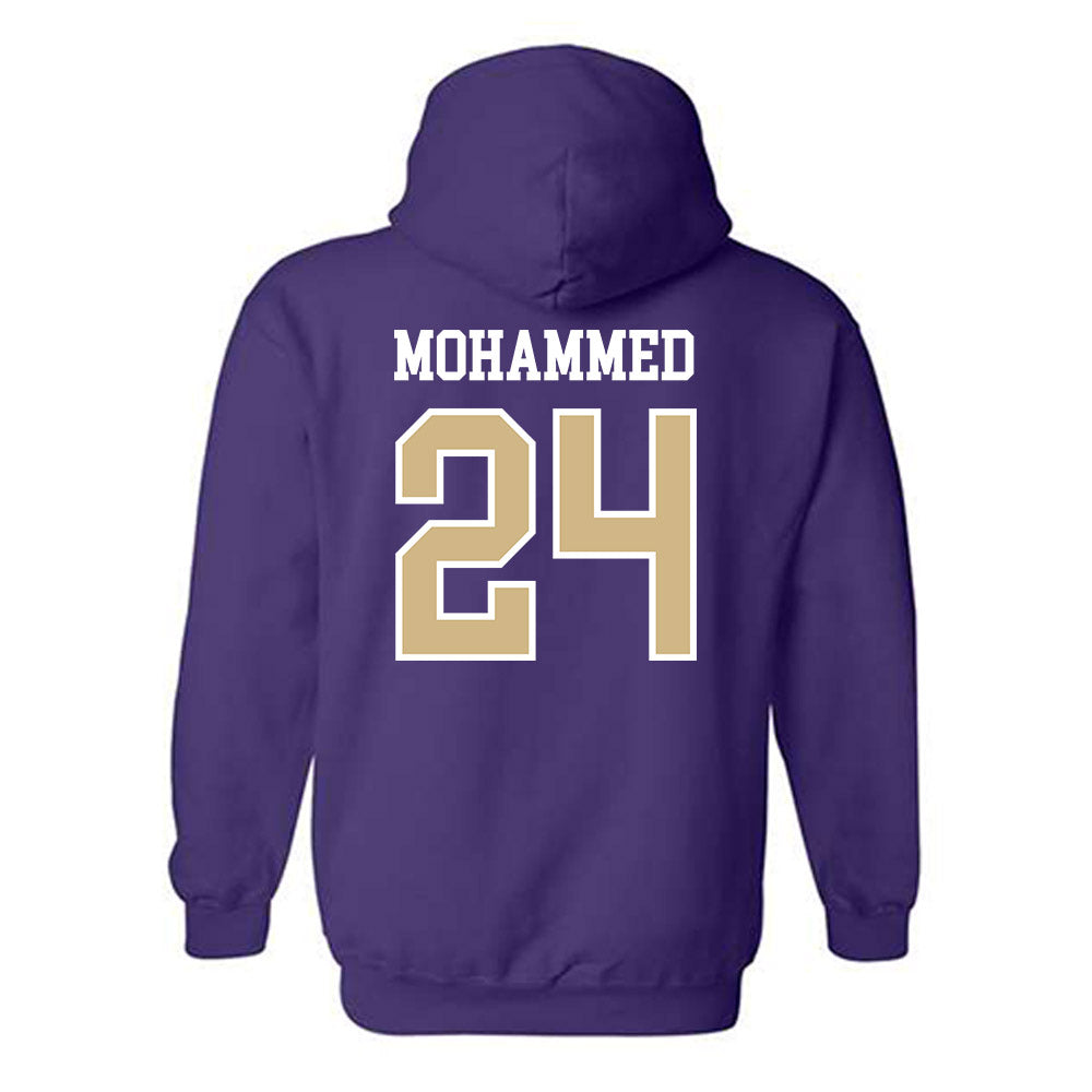 Washington - NCAA Football : Adam Mohammed - Sports Shersey Hooded Sweatshirt-1