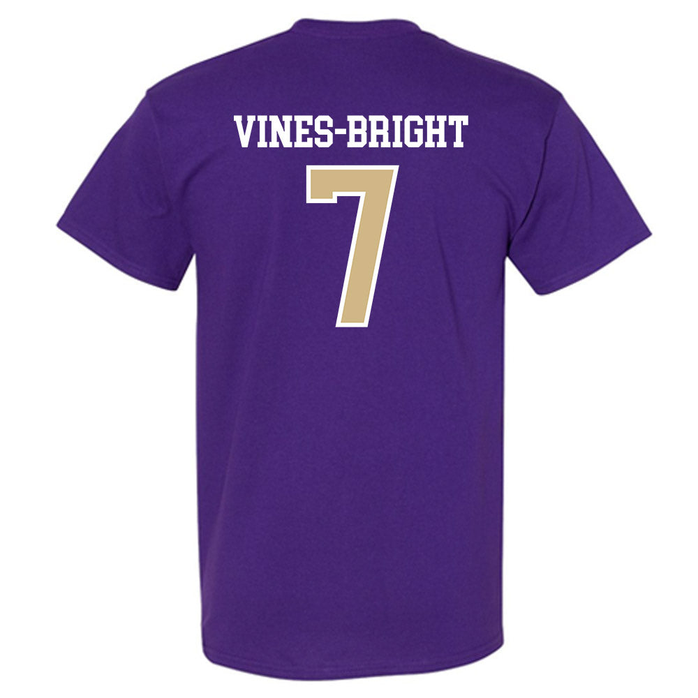 Washington - NCAA Football : Raiden Vines-Bright - Sports Shersey T-Shirt-1