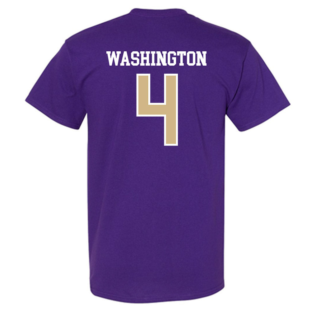 Washington - NCAA Football : Jordan Washington - Sports Shersey T-Shirt-1