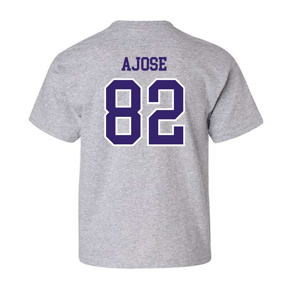 Washington - NCAA Football : Deji Ajose - Sports Shersey Youth T-Shirt-1