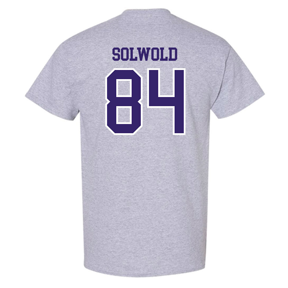 Washington - NCAA Football : Hunter Solwold - Sports Shersey T-Shirt-1