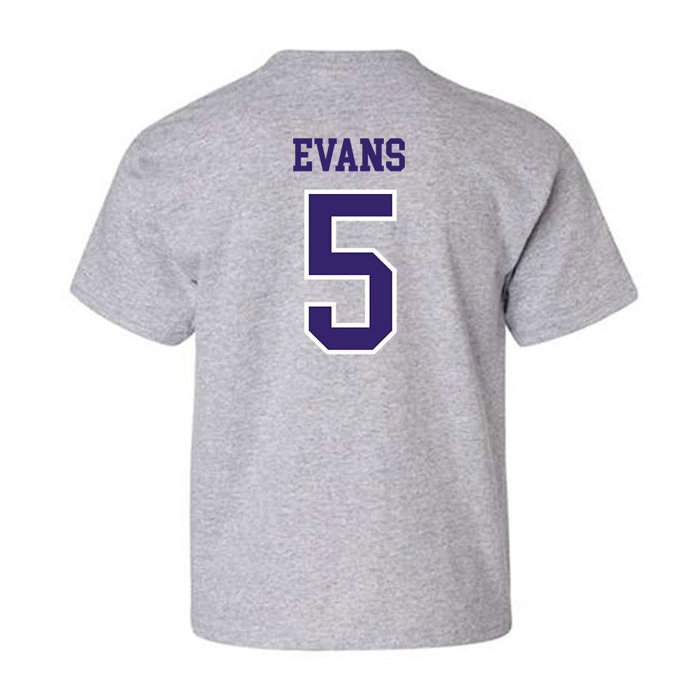 Washington - NCAA Football : Omari Evans - Sports Shersey Youth T-Shirt-1