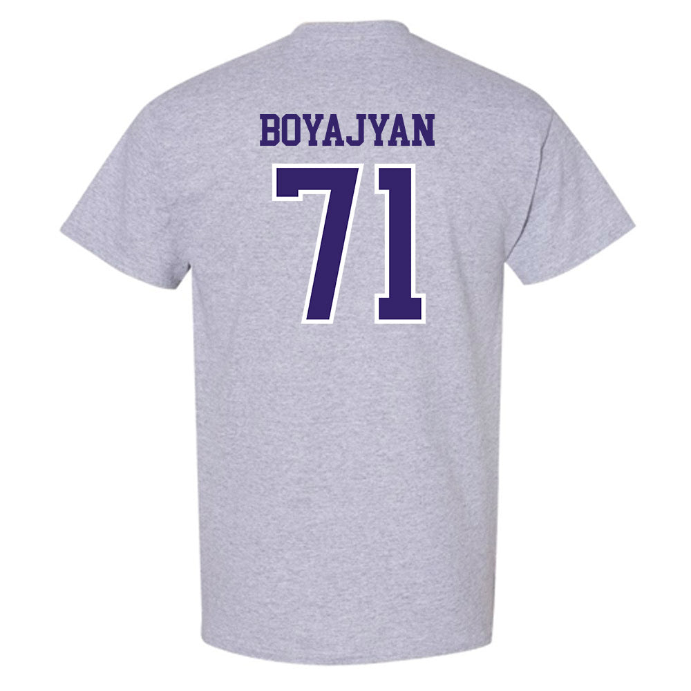 Washington - NCAA Football : Davit Boyajyan - Sports Shersey T-Shirt-1