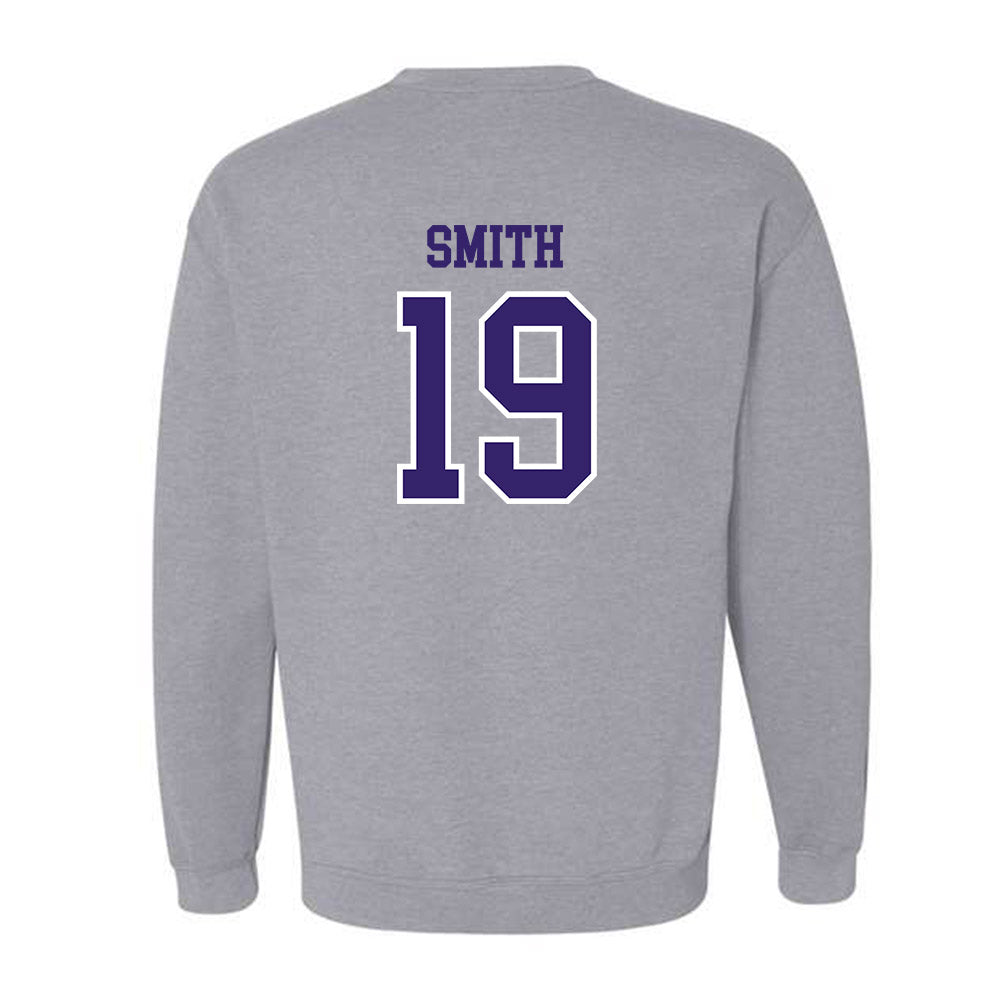 Washington - NCAA Football : Caleb Smith - Sports Shersey Crewneck Sweatshirt-1