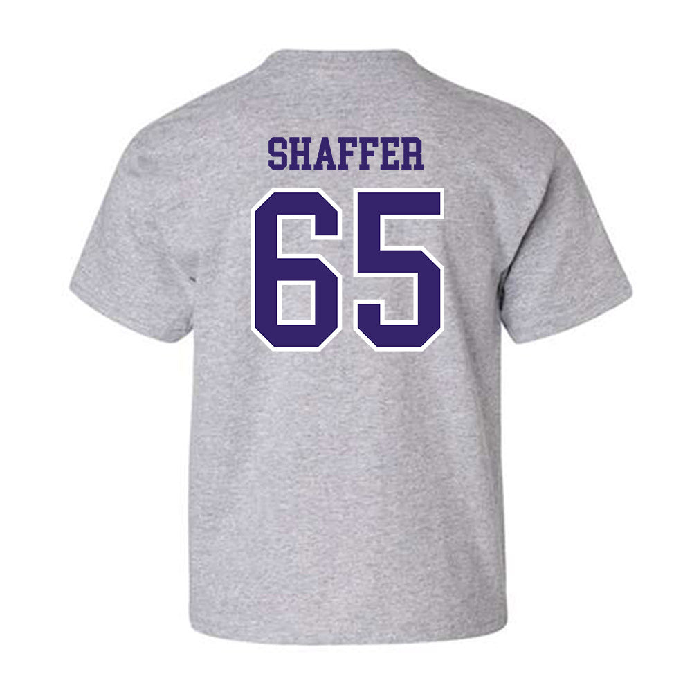 Washington - NCAA Football : Jack Shaffer - Sports Shersey Youth T-Shirt-1
