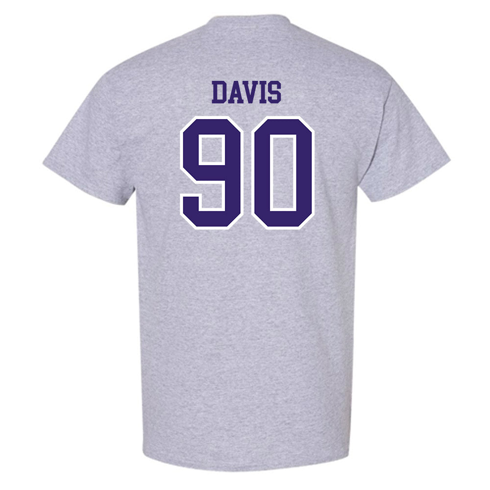 Washington - NCAA Football : Elinneus Davis - Sports Shersey T-Shirt-1