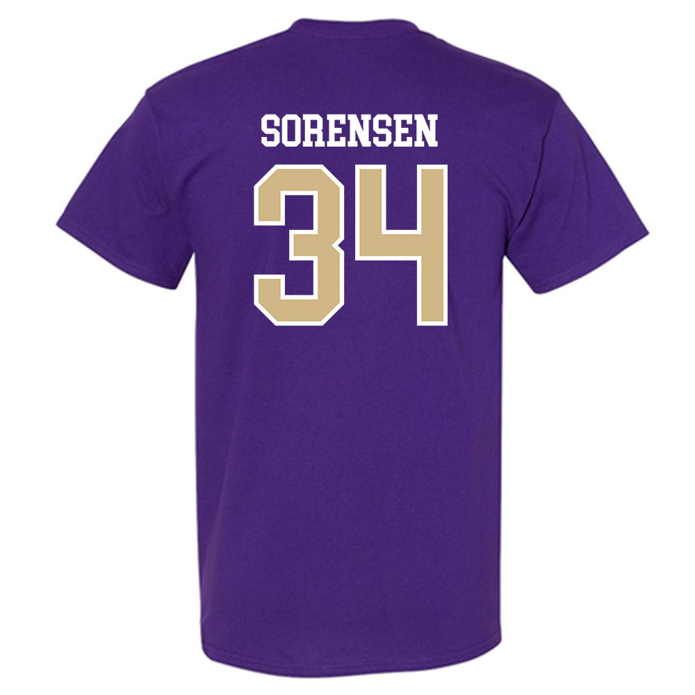 Washington - NCAA Baseball : Noah Sorensen - Sports Shersey T-Shirt-1