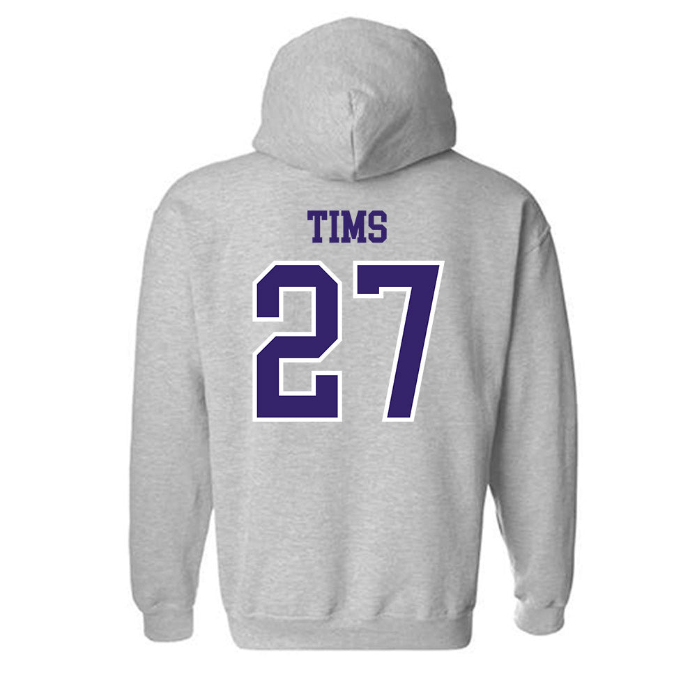 Washington - NCAA Baseball : Justin Tims - Sports Shersey Hooded Sweatshirt-1