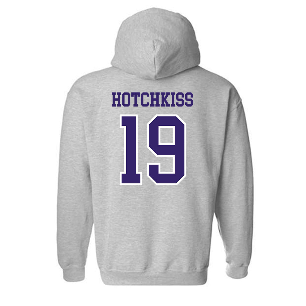Washington - NCAA Baseball : Jackson Hotchkiss - Sports Shersey Hooded Sweatshirt-1