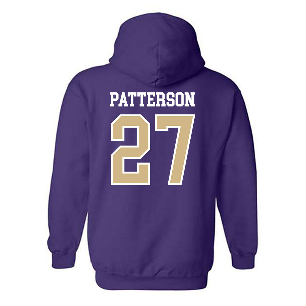 Washington - NCAA Softball : Zuri Patterson - Sports Shersey Hooded Sweatshirt-1