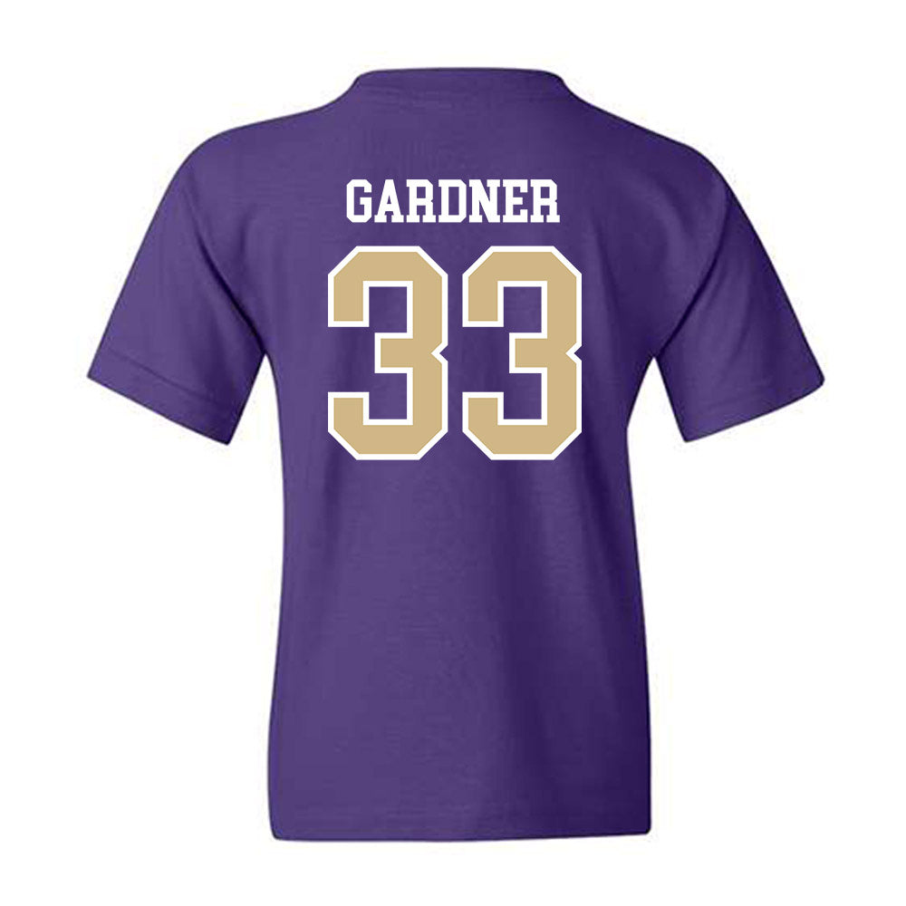 Washington - NCAA Softball : Jing Gardner - Sports Shersey Youth T-Shirt-1
