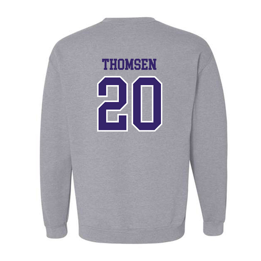 Washington - NCAA Softball : Allie Thomsen - Sports Shersey Crewneck Sweatshirt-1