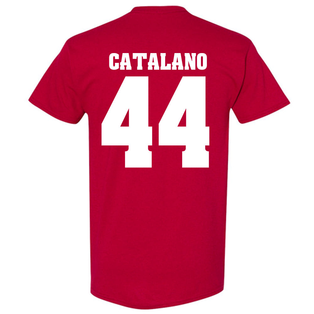 Wisconsin - NCAA Football : Cooper Catalano - Sports Shersey T-Shirt-1