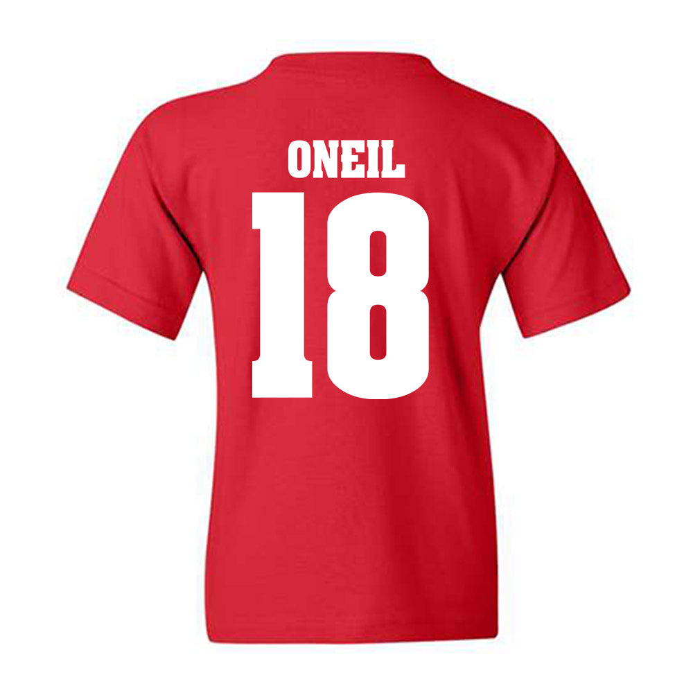 Wisconsin - NCAA Football : Danny ONeil - Sports Shersey Youth T-Shirt-1