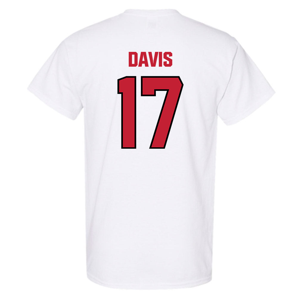 Wisconsin - NCAA Football : Nizyi Davis - Sports Shersey T-Shirt-1