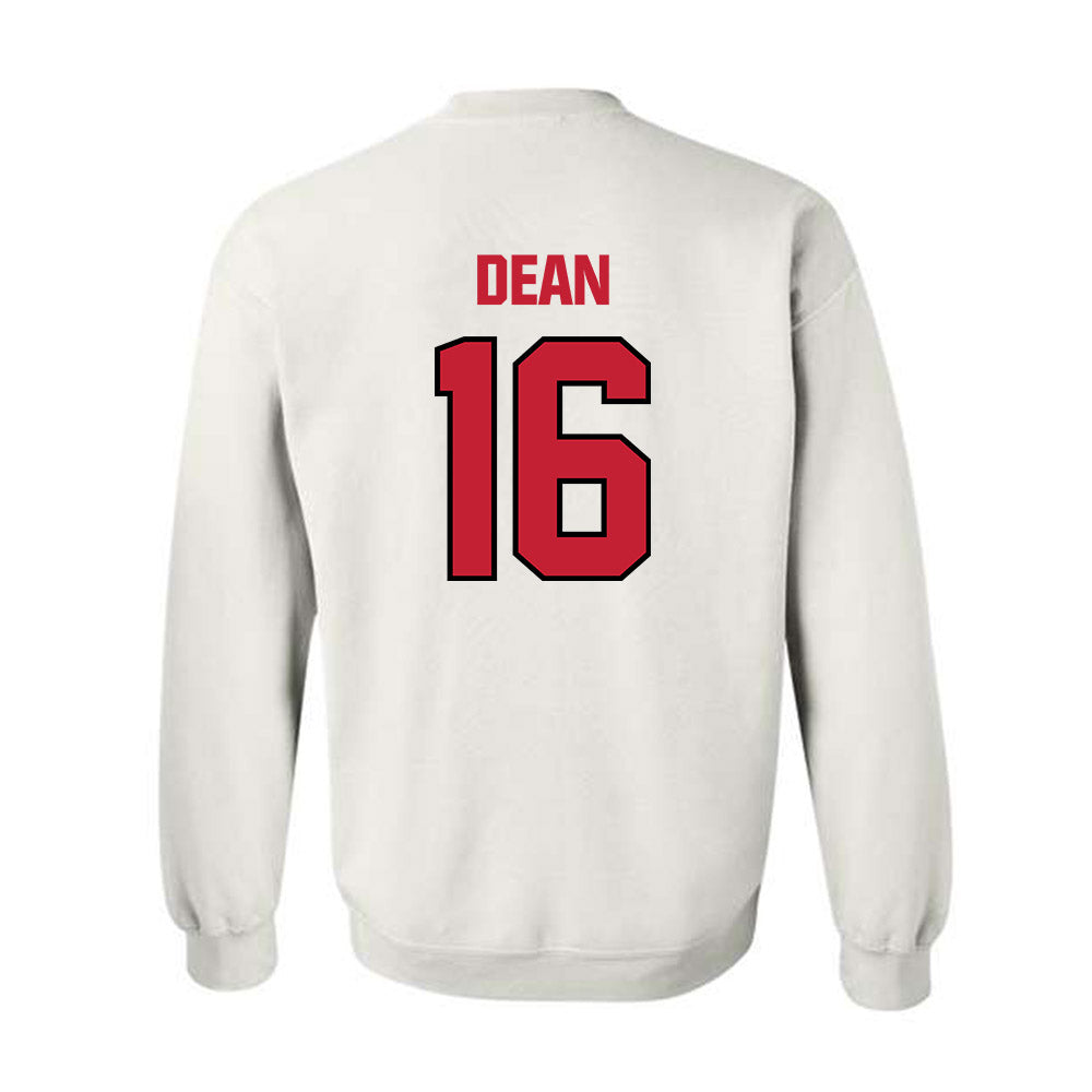 Wisconsin - NCAA Football : Grant Dean - Sports Shersey Crewneck Sweatshirt-1