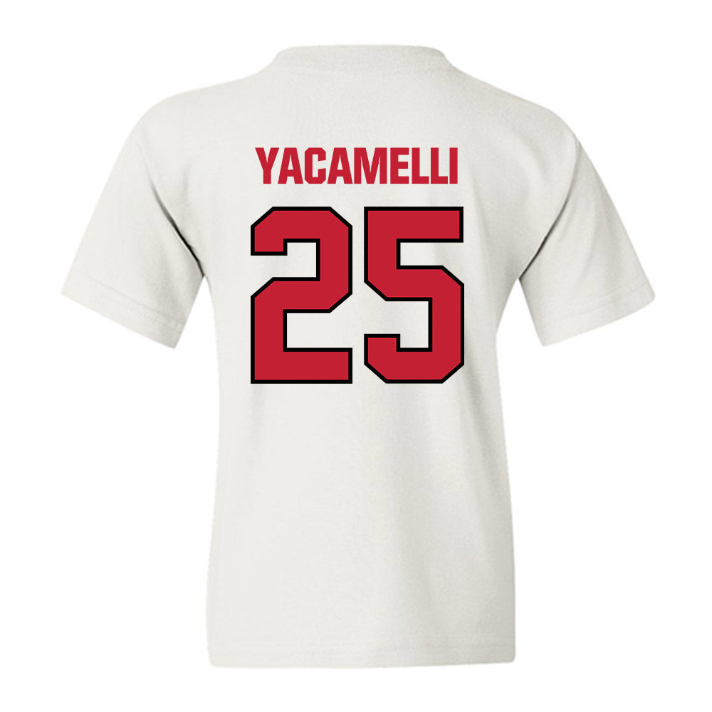 Wisconsin - NCAA Football : Cade Yacamelli - Sports Shersey Youth T-Shirt-1