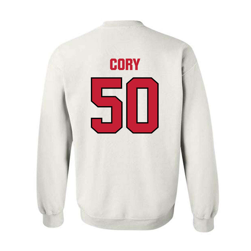Wisconsin - NCAA Football : Ryan Cory - Sports Shersey Crewneck Sweatshirt-1
