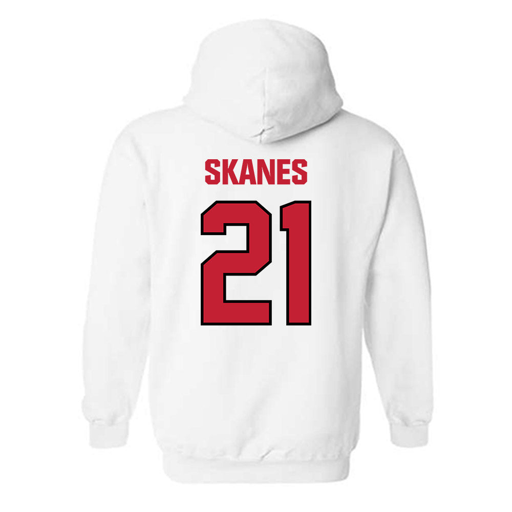 Wisconsin - NCAA Football : Cairo Skanes - Sports Shersey Hooded Sweatshirt-1