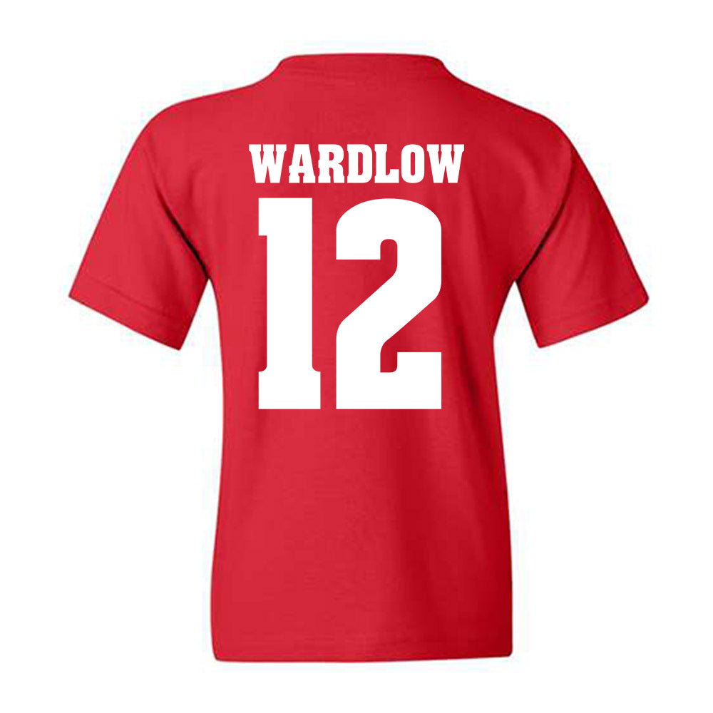 Wisconsin - NCAA Women's Volleyball : Natalie Wardlow - Sports Shersey Youth T-Shirt-1
