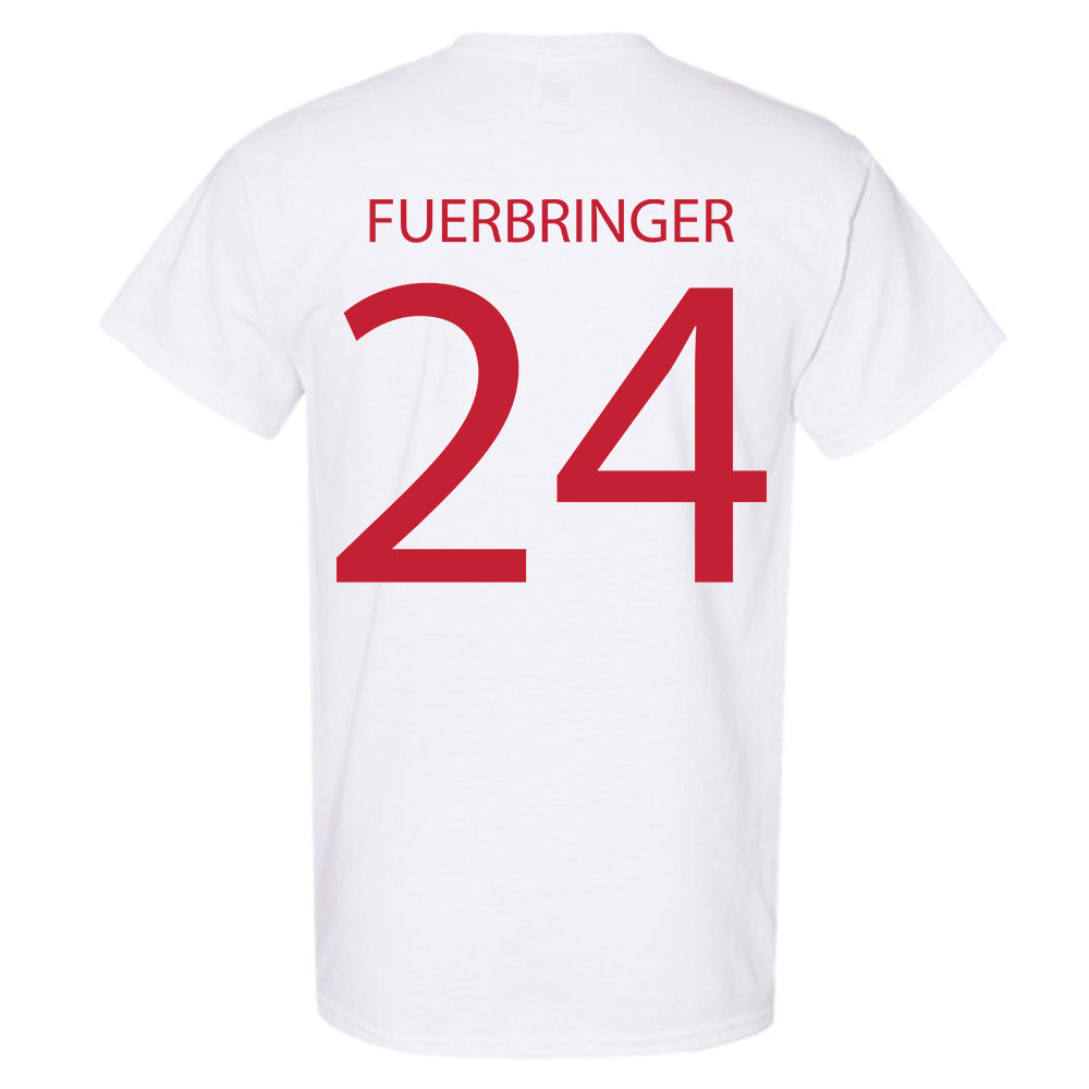 Wisconsin - NCAA Women's Volleyball : Charlie Fuerbringer - Sports Shersey T-Shirt-1