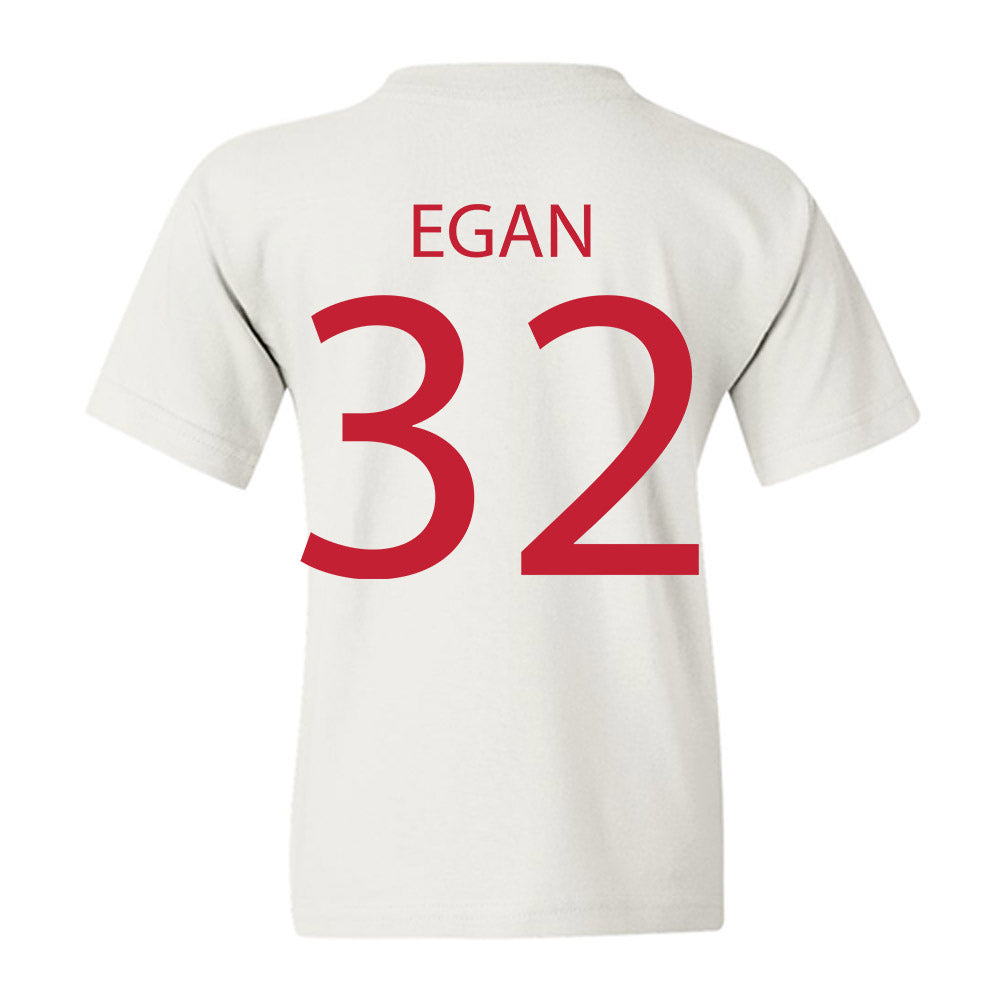 Wisconsin - NCAA Women's Volleyball : Grace Egan - Sports Shersey Youth T-Shirt-1