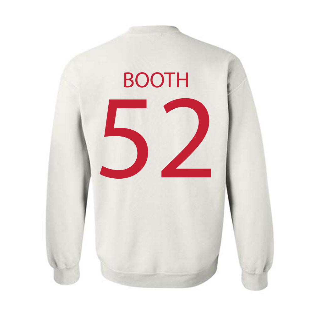 Wisconsin - NCAA Women's Volleyball : Carter Booth - Sports Shersey Crewneck Sweatshirt-1