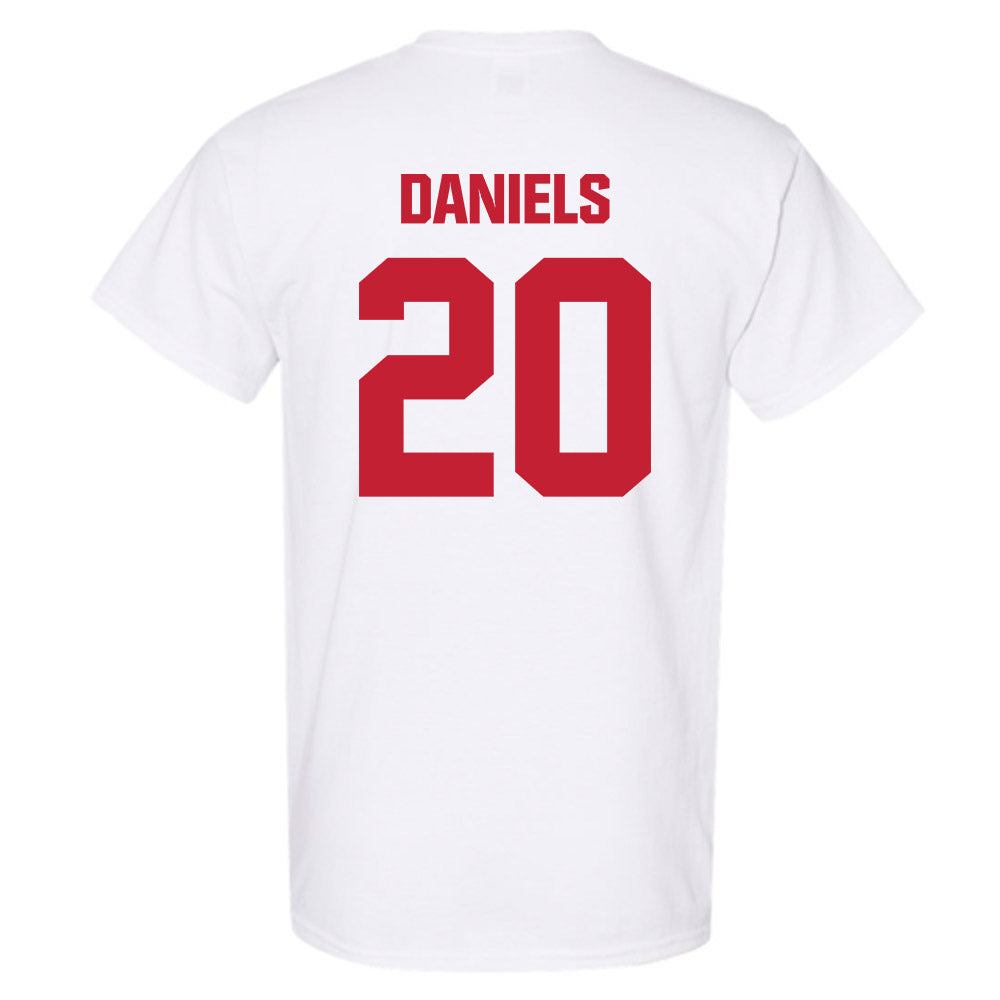 Wisconsin - NCAA Women's Basketball : Kyrah Daniels - Sports Shersey T-Shirt-1