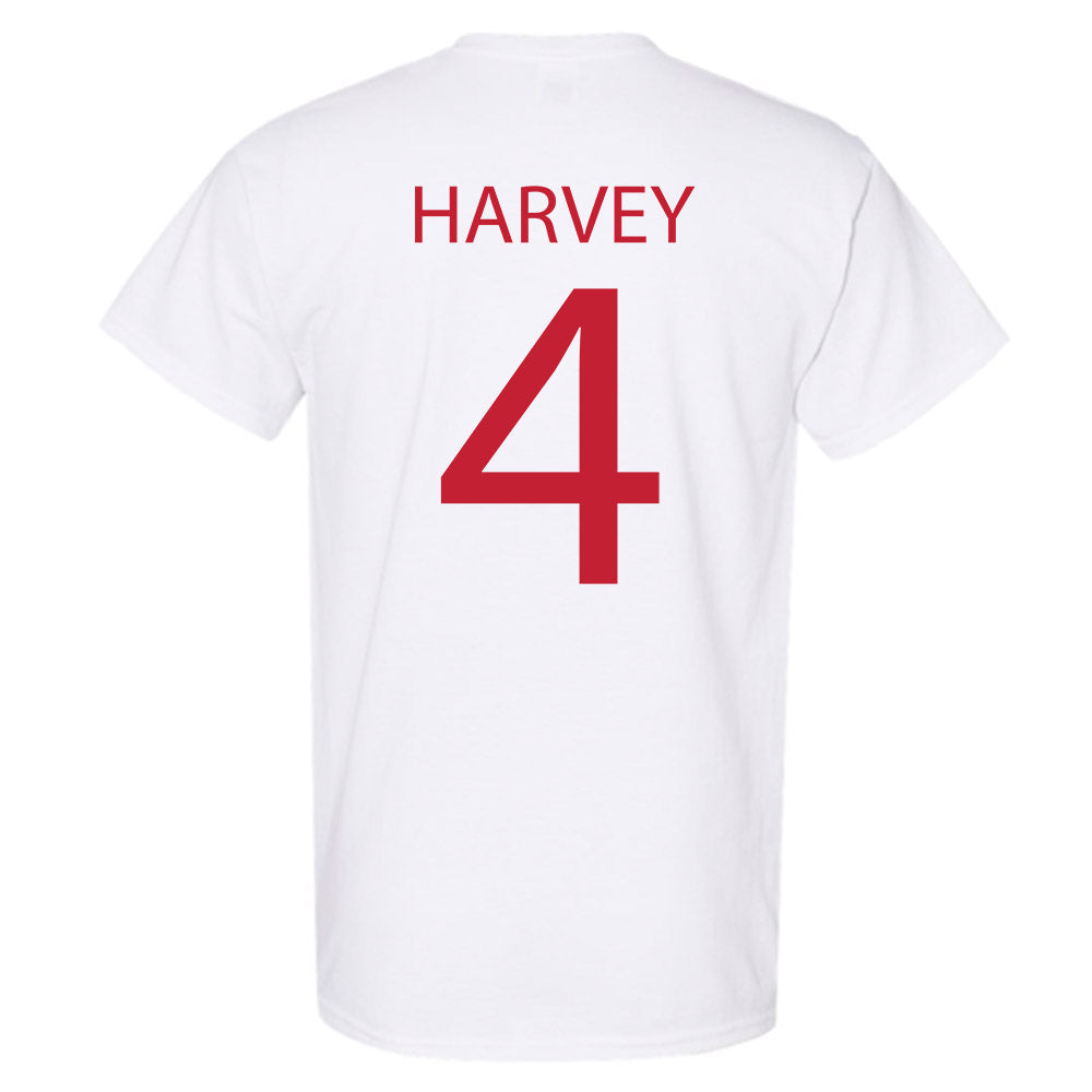 Wisconsin - NCAA Women's Ice Hockey : Caroline Harvey - Sports Shersey T-Shirt-1