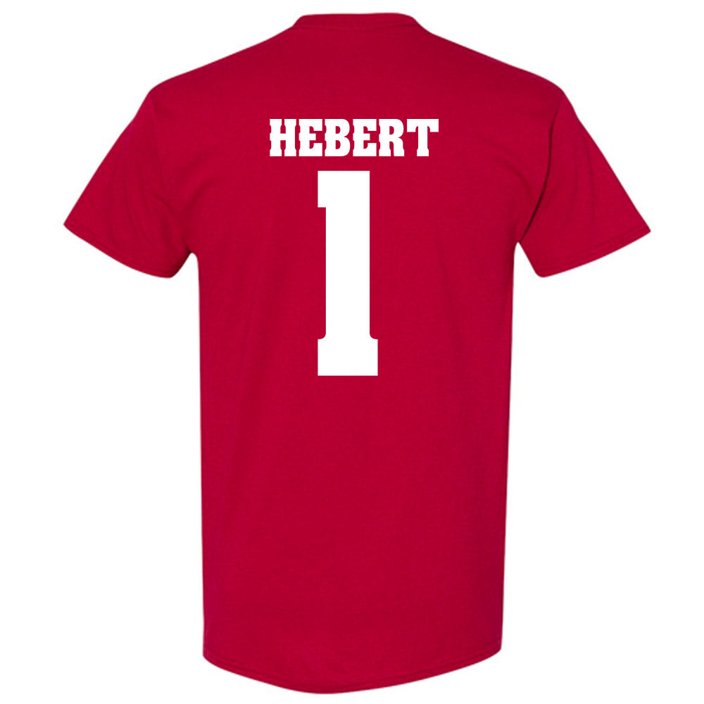Wisconsin - NCAA Men's Soccer : Matisse Hebert - Sports Shersey T-Shirt-1