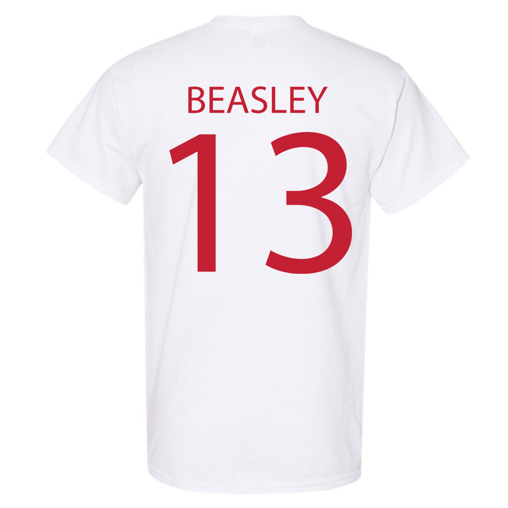 Wisconsin - NCAA Women's Soccer : Sascha Beasley - Sports Shersey T-Shirt-1
