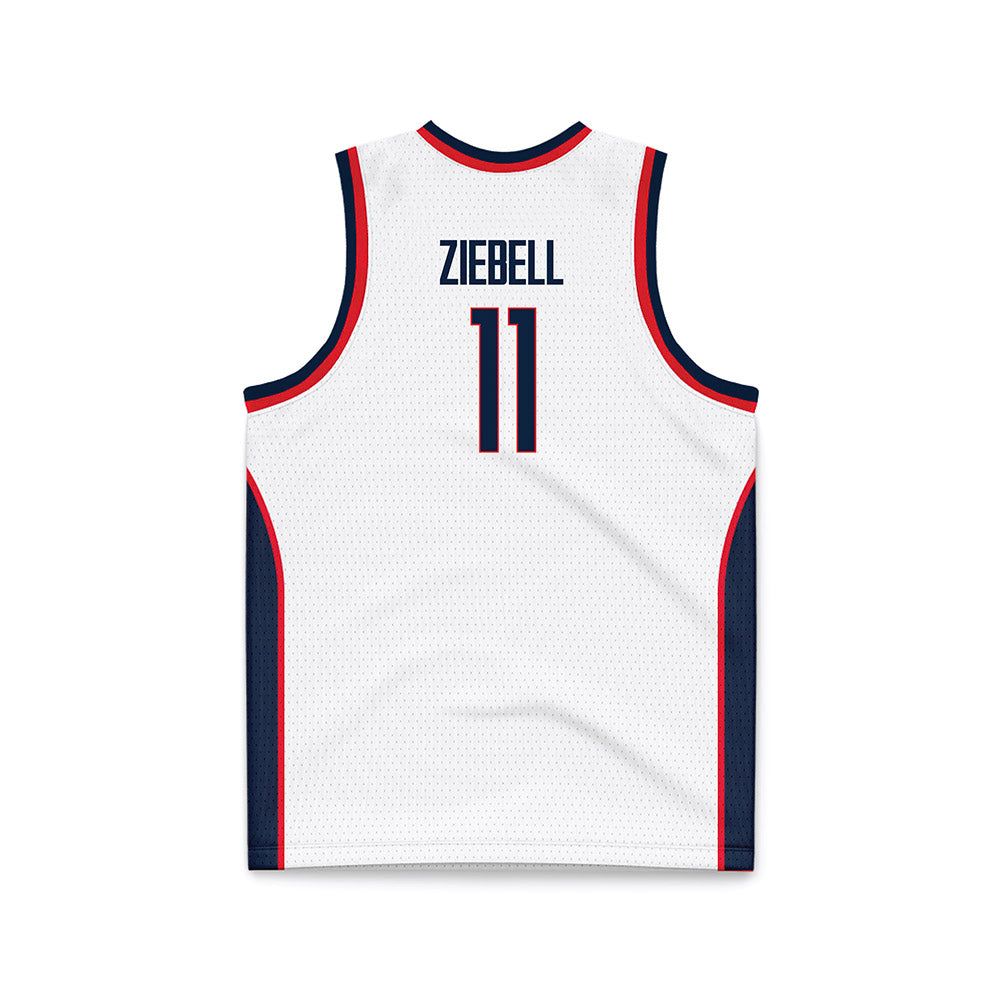 UConn - NCAA Women's Basketball : Allie Ziebell - NCAA® March Madness® National Champions Basketball Jersey-1