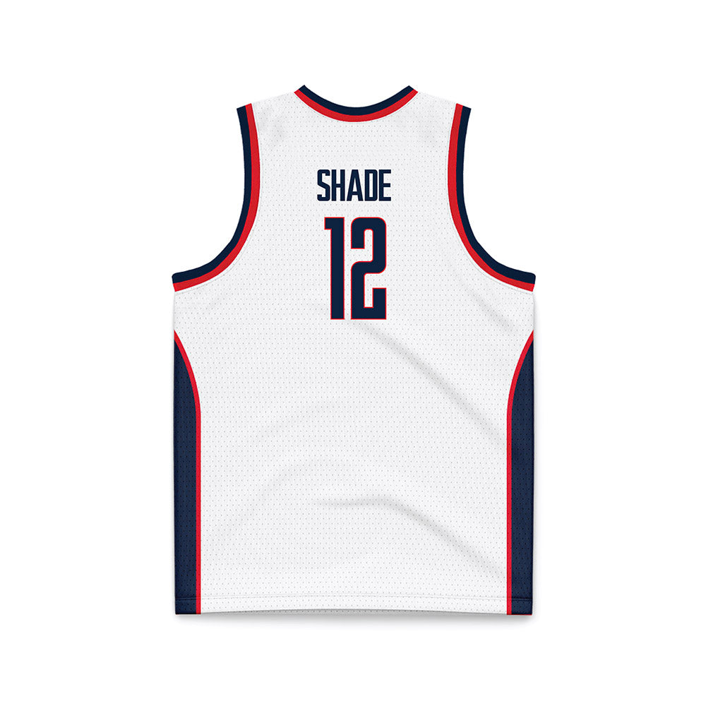UConn - NCAA Women's Basketball : Ashlynn Shade - NCAA® March Madness® National Champions Basketball Jersey-1