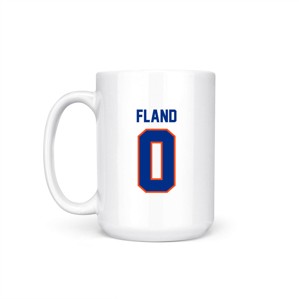 Florida - NCAA Men's Basketball : Johnuel Fland - NCAA® March Madness® National Champions Coffee Mug-1