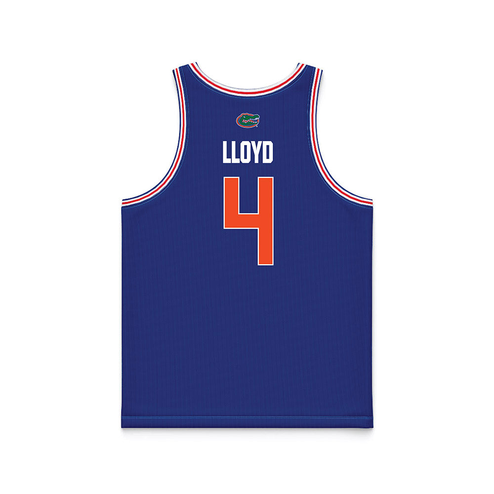 Florida - NCAA Men's Basketball : Alexander Lloyd - NCAA® March Madness® National Champions Blue Basketball Jersey-1