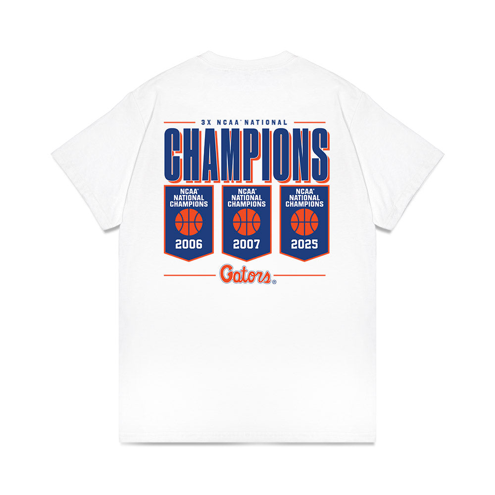 Florida - NCAA Men's Basketball : - NCAA® March Madness® National Champions Premium T-Shirt-1