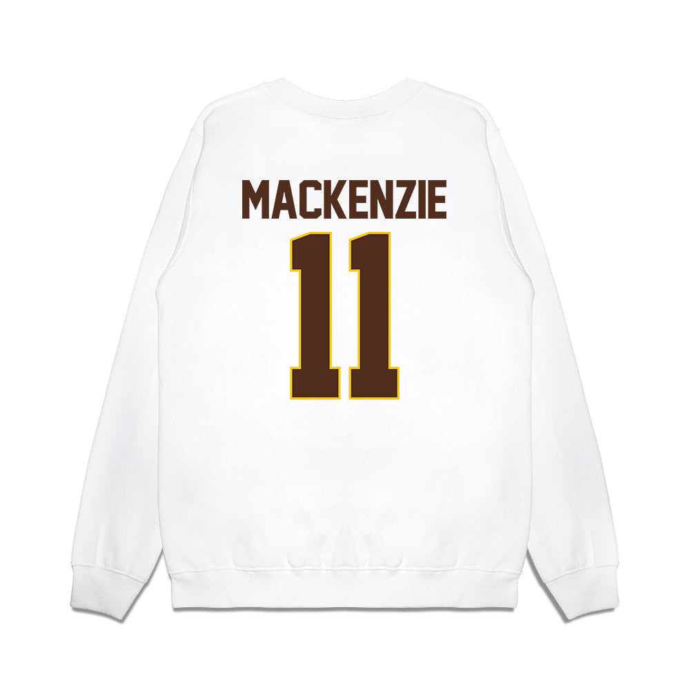 Western Michigan - NCAA Men's Ice Hockey : Tyler MacKenzie - Premium Crewneck Sweatshirt-1