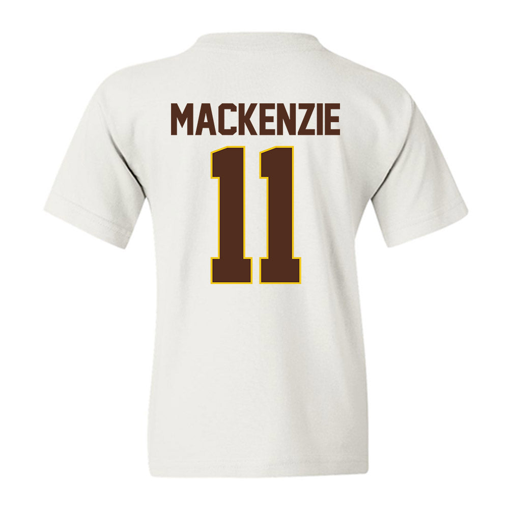 Western Michigan - NCAA Men's Ice Hockey : Tyler MacKenzie - Youth T-Shirt-1