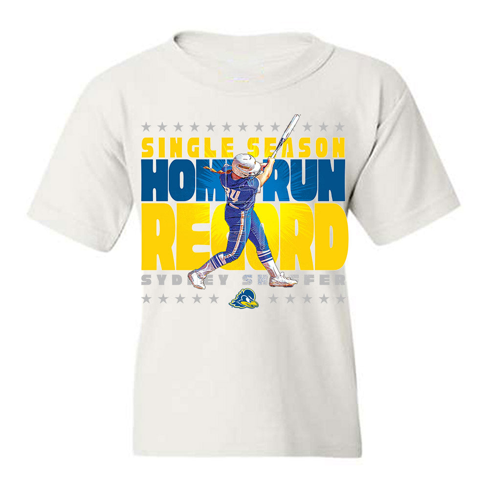 Delaware - NCAA Softball : Sydney Shaffer - Youth T-Shirt-0