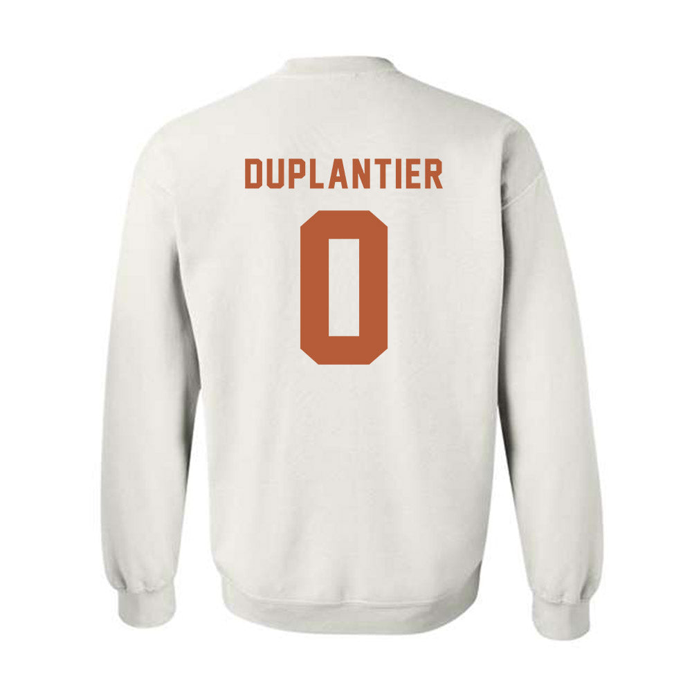 Texas - NCAA Baseball : Jayden Duplantier - Classic Shersey Crewneck Sweatshirt-1