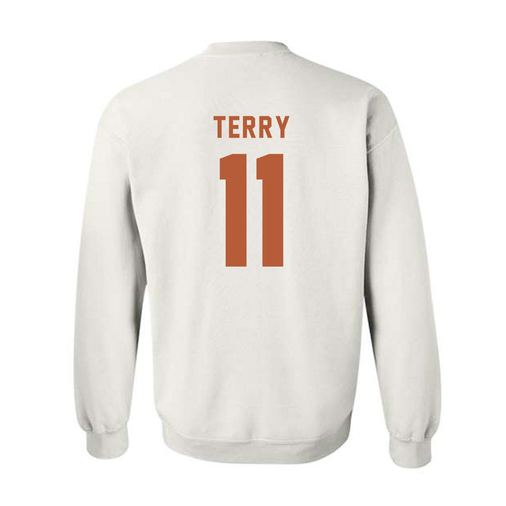 Texas - NCAA Football : Michael Terry - Classic Shersey Crewneck Sweatshirt-1