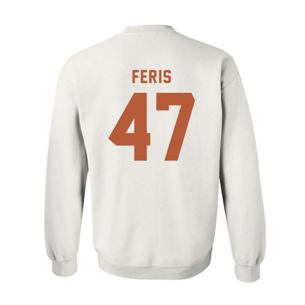 Texas - NCAA Football : Charlie Feris - Classic Shersey Crewneck Sweatshirt-1