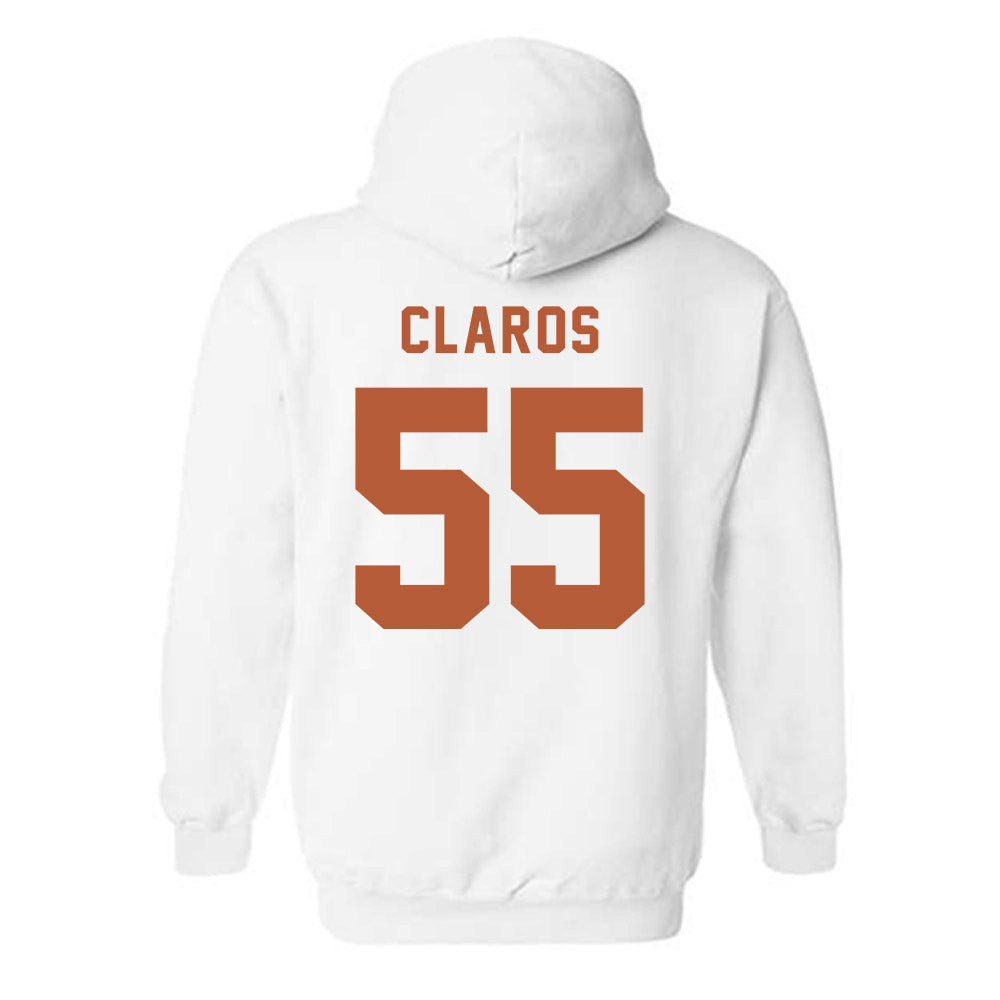 Texas - NCAA Women's Soccer : Sophia Claros - Classic Shersey Hooded Sweatshirt-1