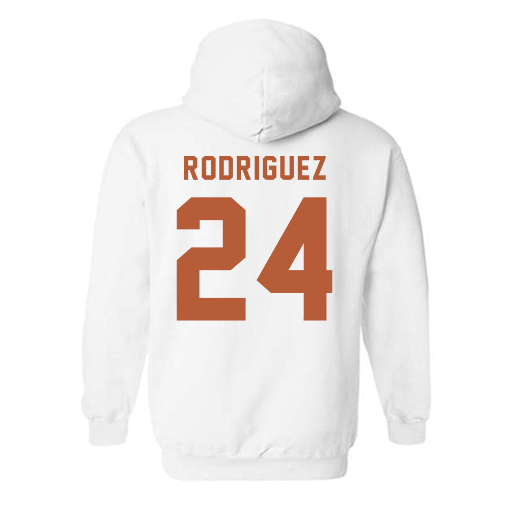 Texas - NCAA Baseball : Adrian Rodriguez - Classic Shersey Hooded Sweatshirt-1