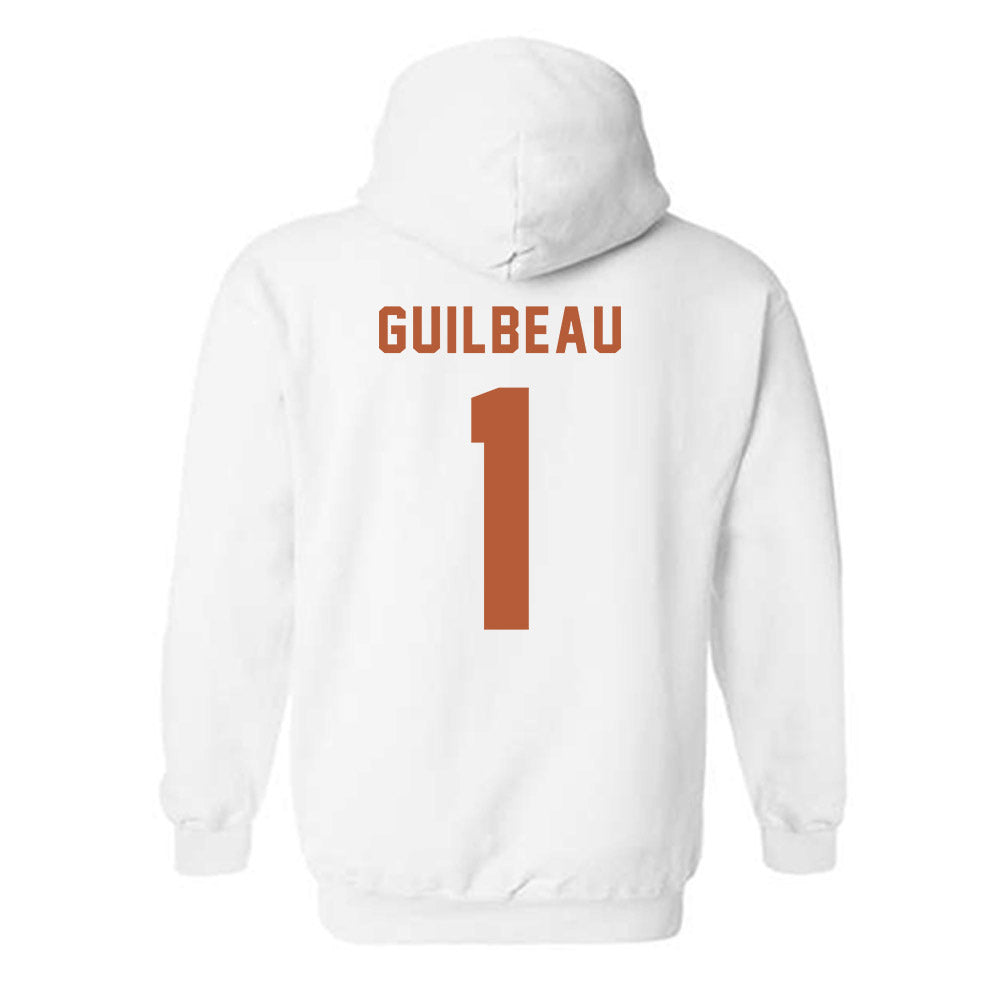 Texas - NCAA Football : Jaylon Guilbeau - Classic Shersey Hooded Sweatshirt-1