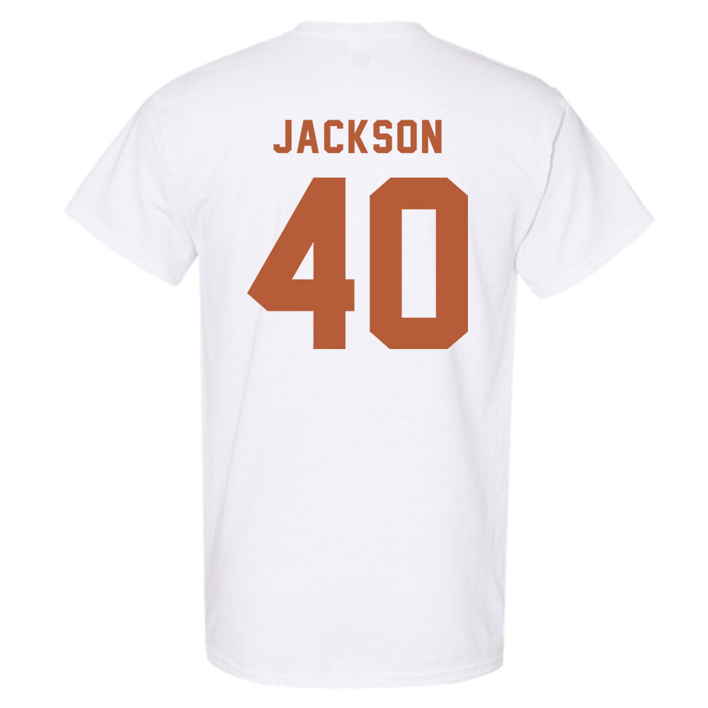 Texas - NCAA Football : Lance Jackson - Classic Shersey T-Shirt-1
