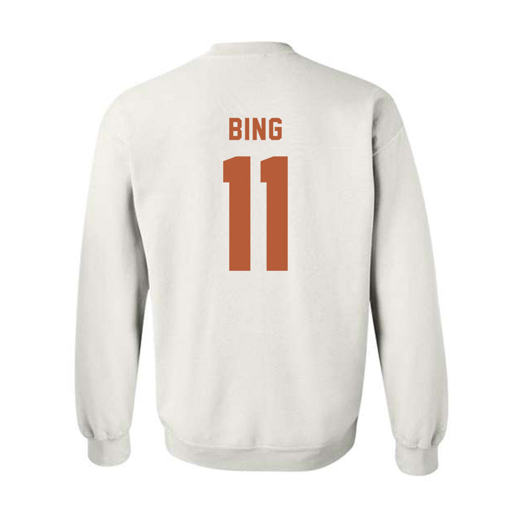 Texas - NCAA Baseball : Kade Bing - Classic Shersey Crewneck Sweatshirt-1