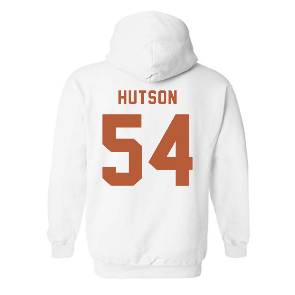 Texas - NCAA Football : Cole Hutson - Classic Shersey Hooded Sweatshirt-1