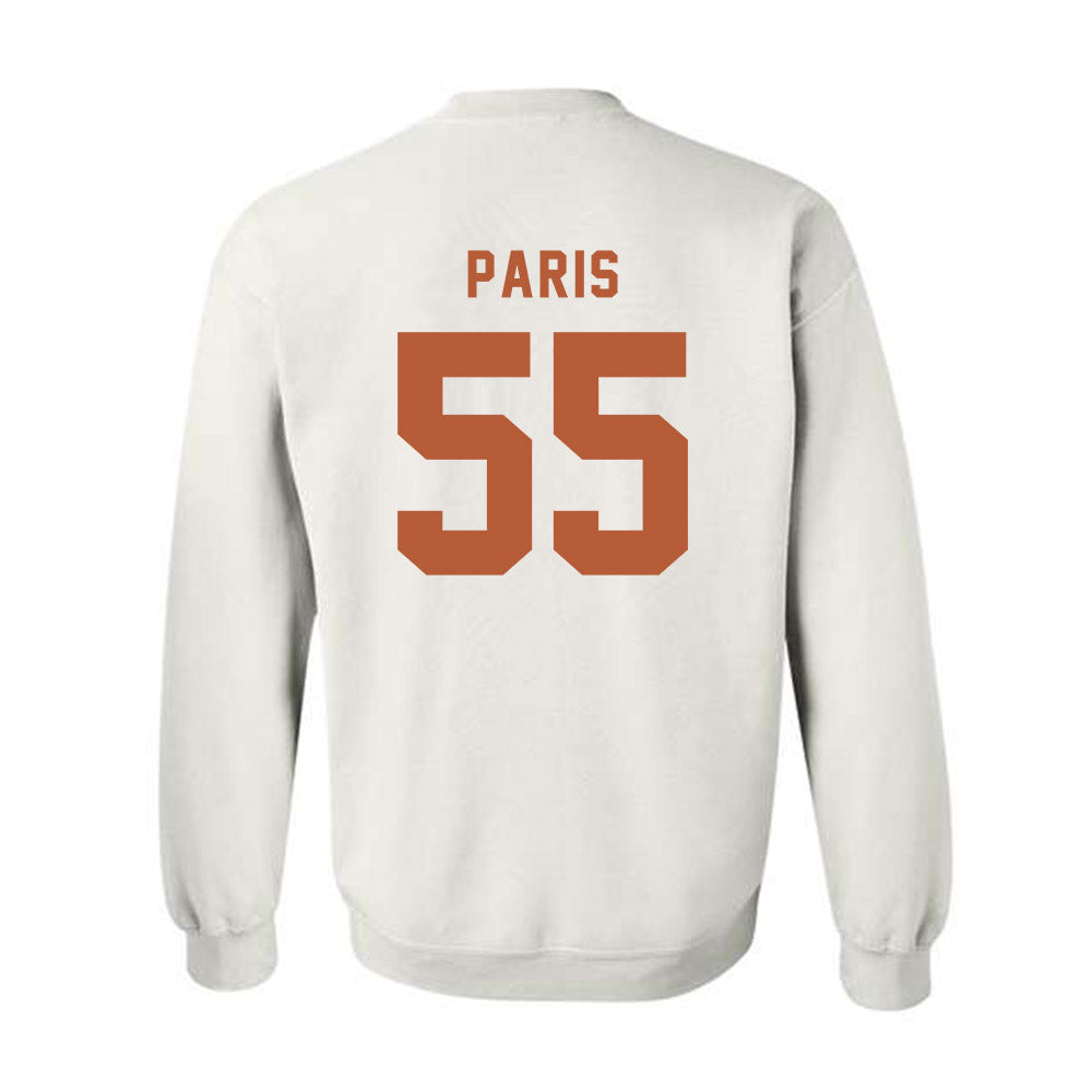Texas - NCAA Baseball : Jack Paris - Classic Shersey Crewneck Sweatshirt-3